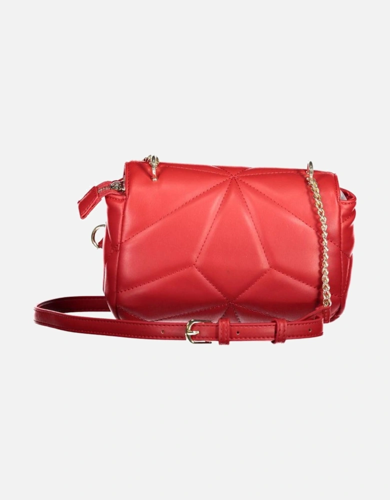 Red Polyethylene Handbag Women