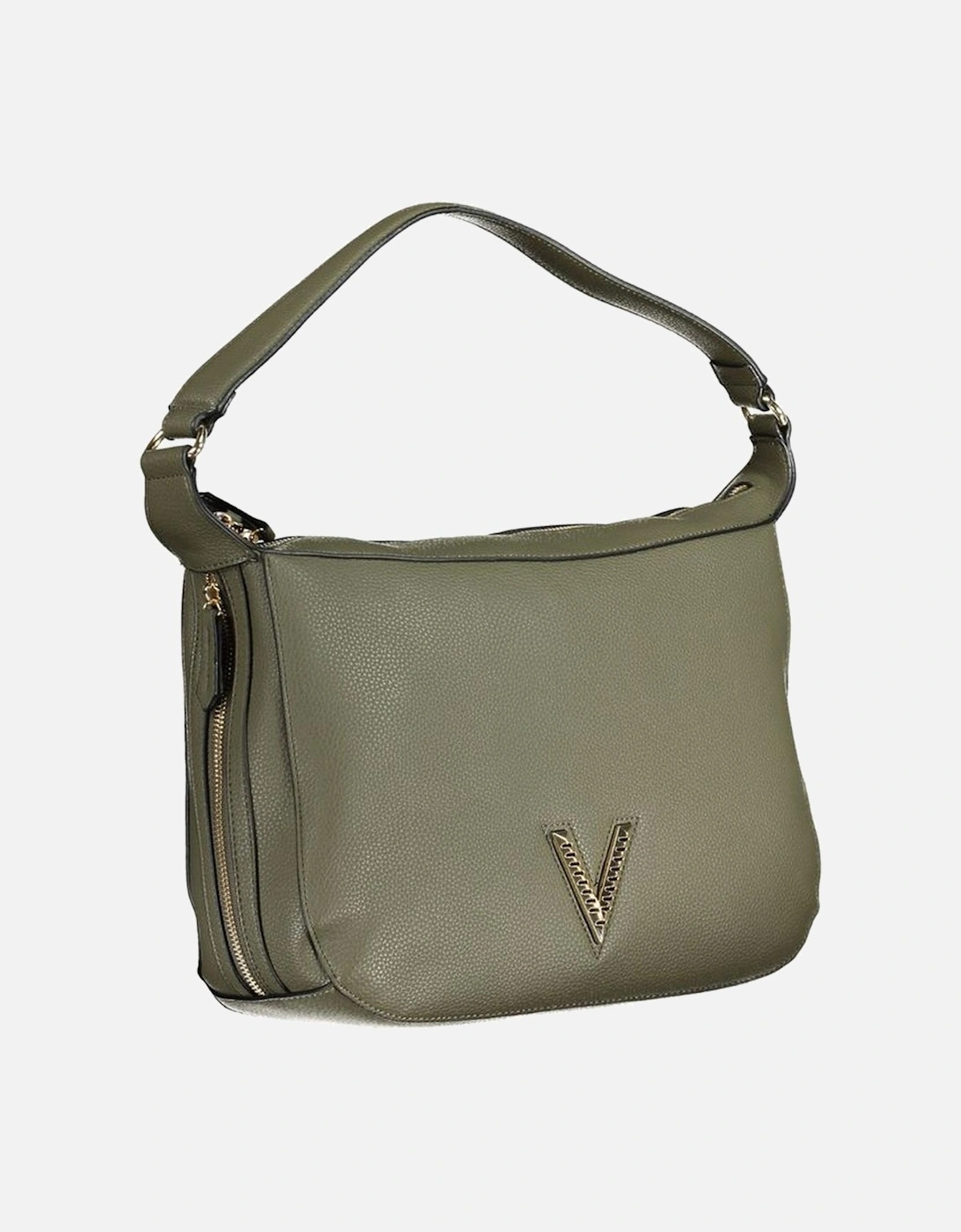 Recycled Shoulder Bag with Adjustable Strap Women - Green Handbags