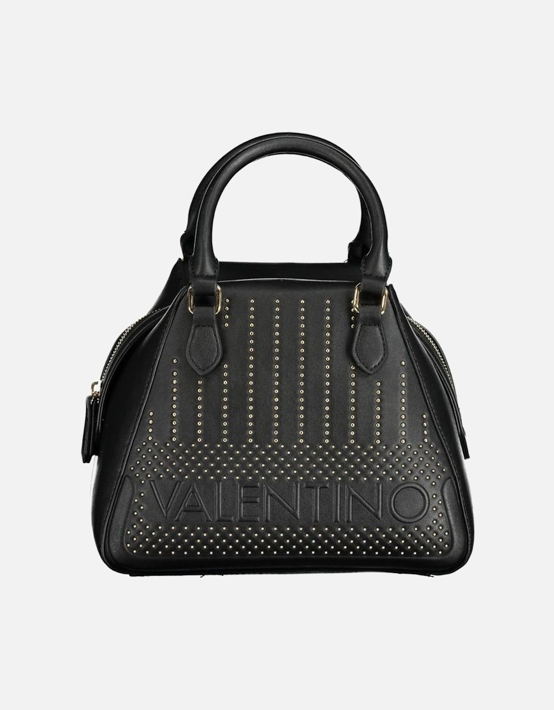 Womens Valentino Bags Womens Studded Satchel Handbag Black - Size: ONE size