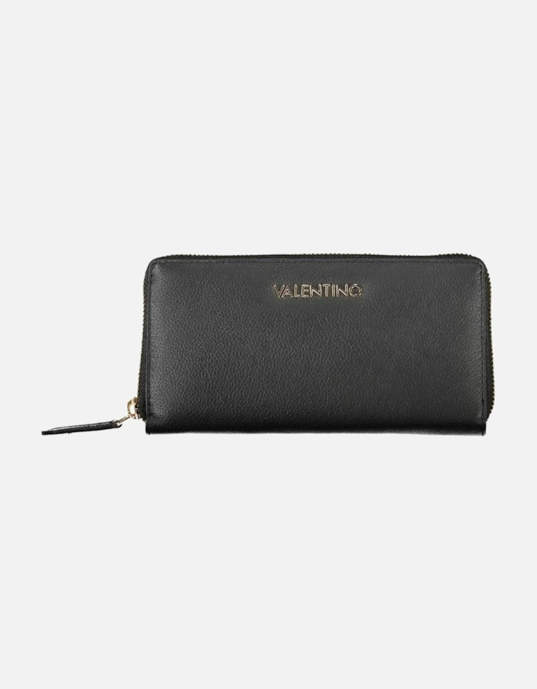 Zip-Around Wallet with Multiple Compartments Women - Black