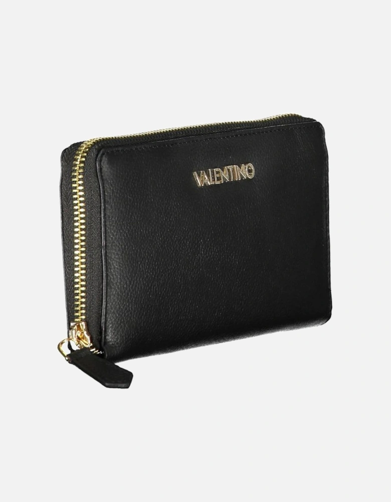 Zip-Around Wallet with Multiple Compartments Women - Black
