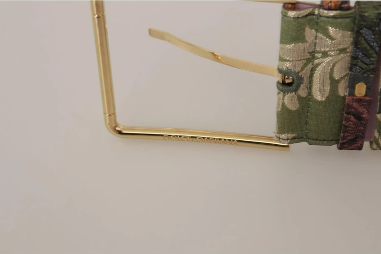 Floral Brocade Belt WMB258 Women - Multicolor