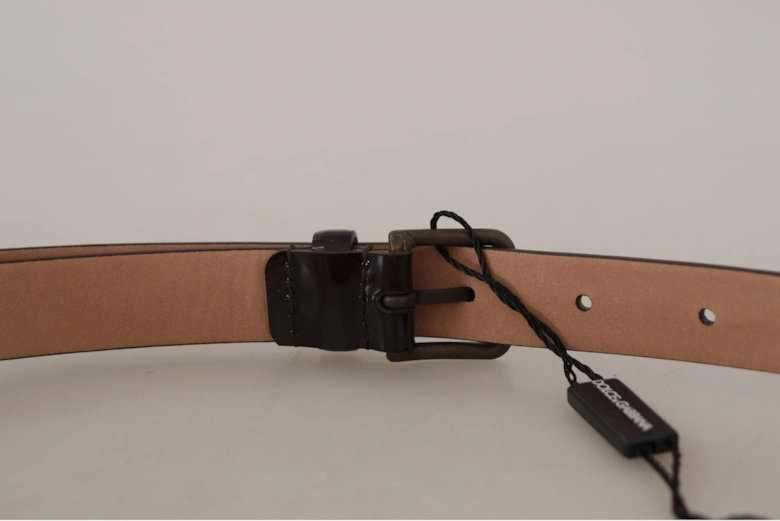 Patent Leather Belt Brown Women - Black