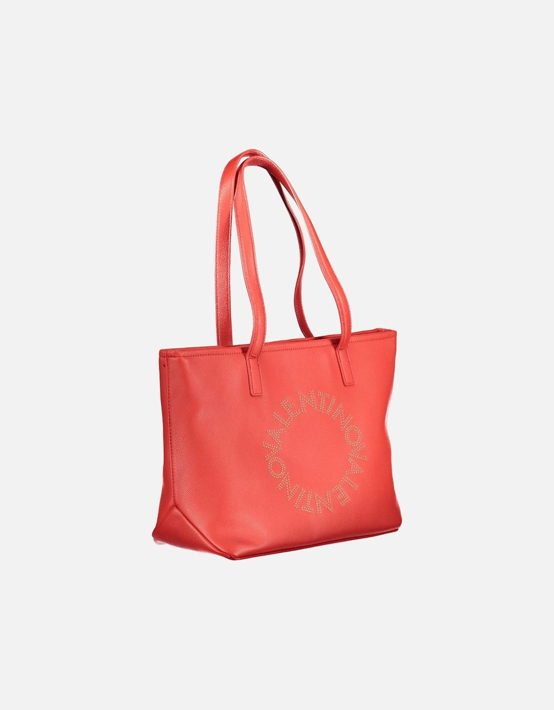 Red Polyethylene Handbag Women