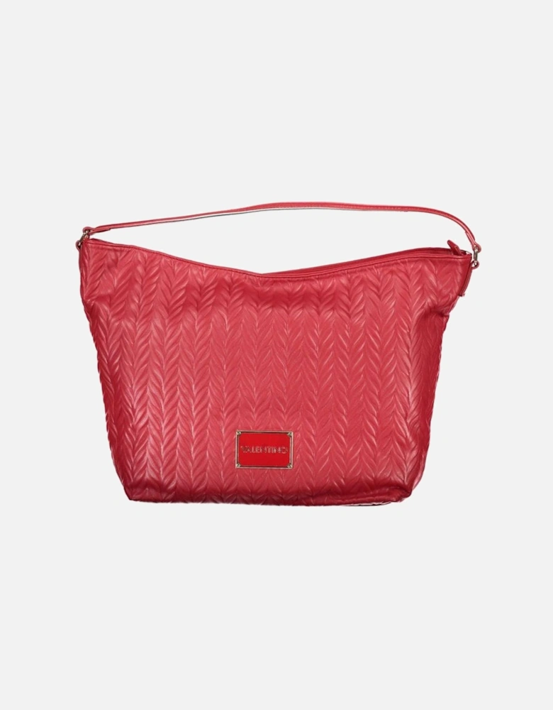 Recycled Handle Bag with Removable Pochette Women - Red Handbags