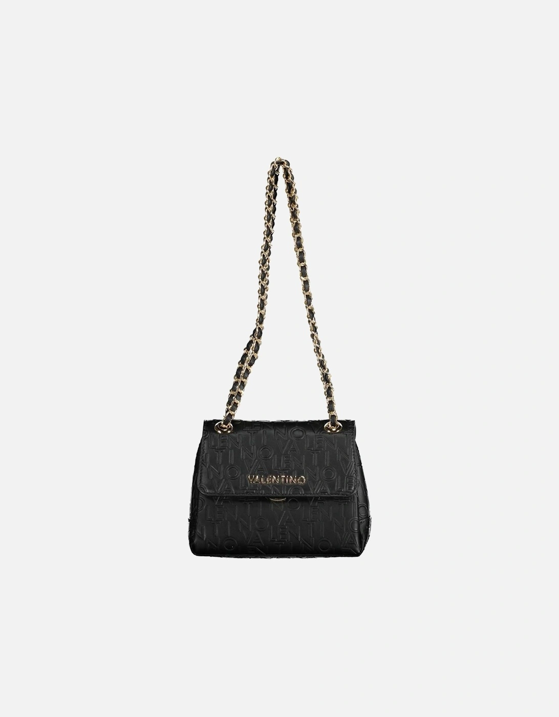 Chain Shoulder Bag with Multiple Compartments Women - Black Handbags, 4 of 3