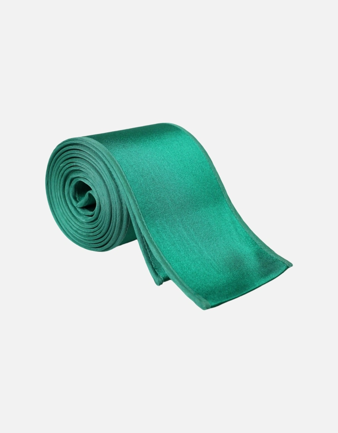 Green Silk Waist Belt with Logo Details Women
