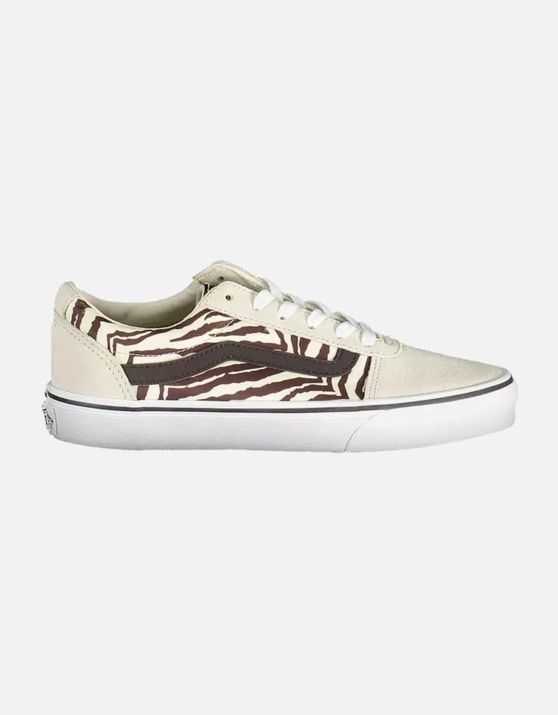 Contrasting Details Logo Sports Shoe with Laces Women - Beige Sneakers, 4 of 3