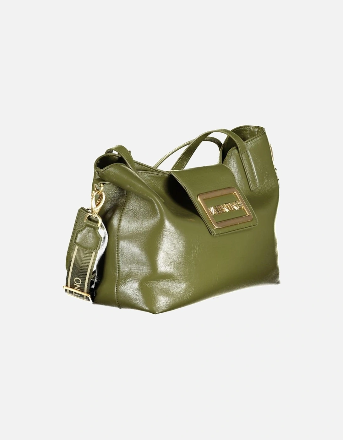 Leather Studded Shoulder Bag Women - Green Handbags