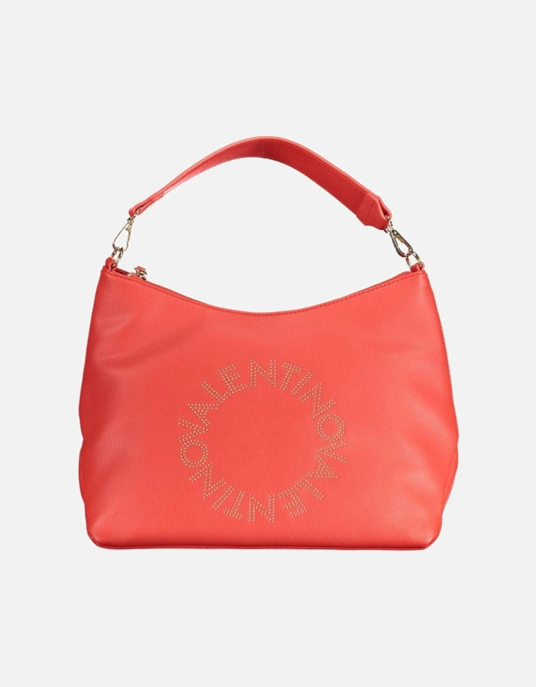 Red Polyethylene Handbag Women