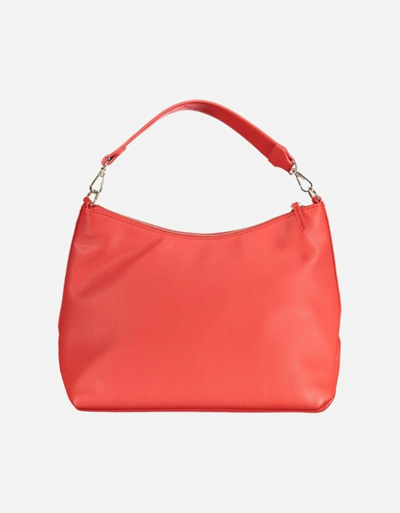 Red Polyethylene Handbag Women