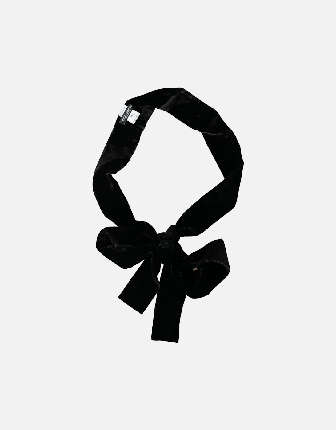 Authentic Black Waist Belt with Logo Details Women, 4 of 3