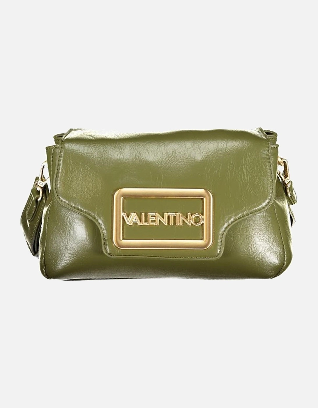 Leather Low-Top Sneakers with Perforated Detail Women - Green Handbags, 4 of 3