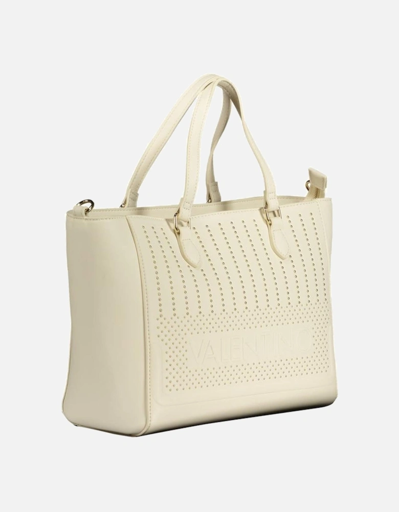 Multi-Function Handbag with Adjustable Strap Women - White