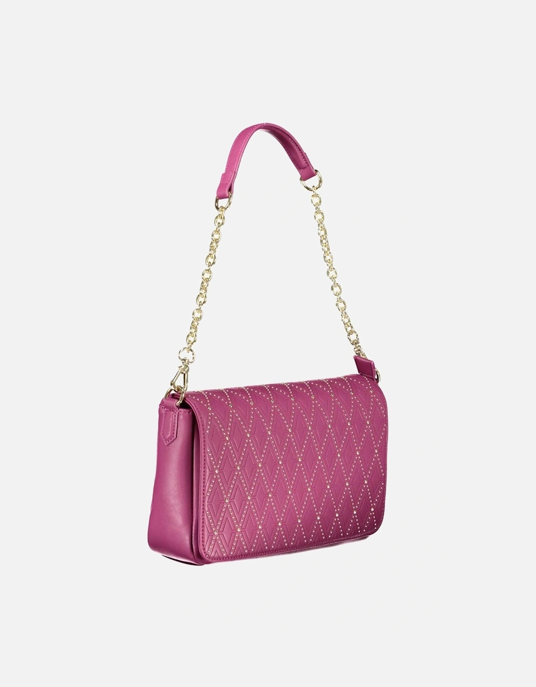 Removable Chain Shoulder Bag with Adjustable Strap Women - Purple