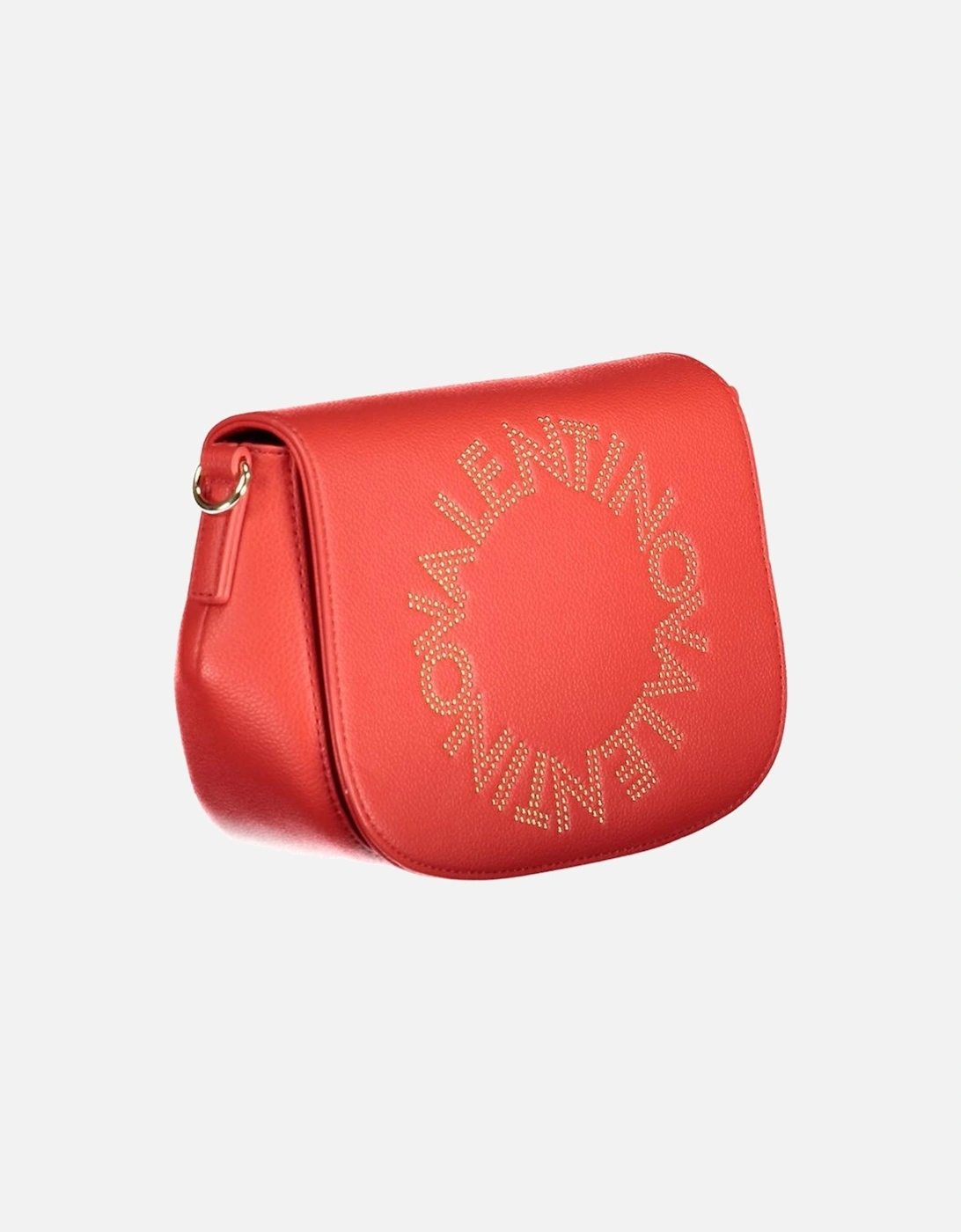 Recycled Bag with Removable Straps and Logo Women - Red Handbags