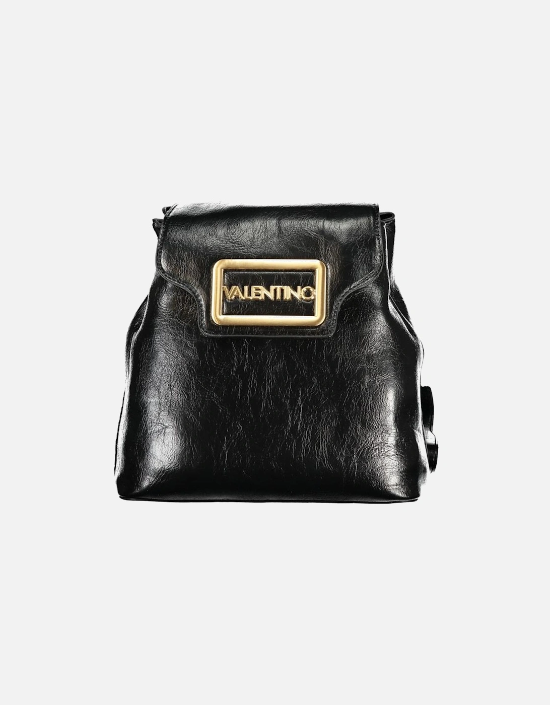 Leather Logo-Embossed Wallet with Chain Women - Black Backpacks, 4 of 3