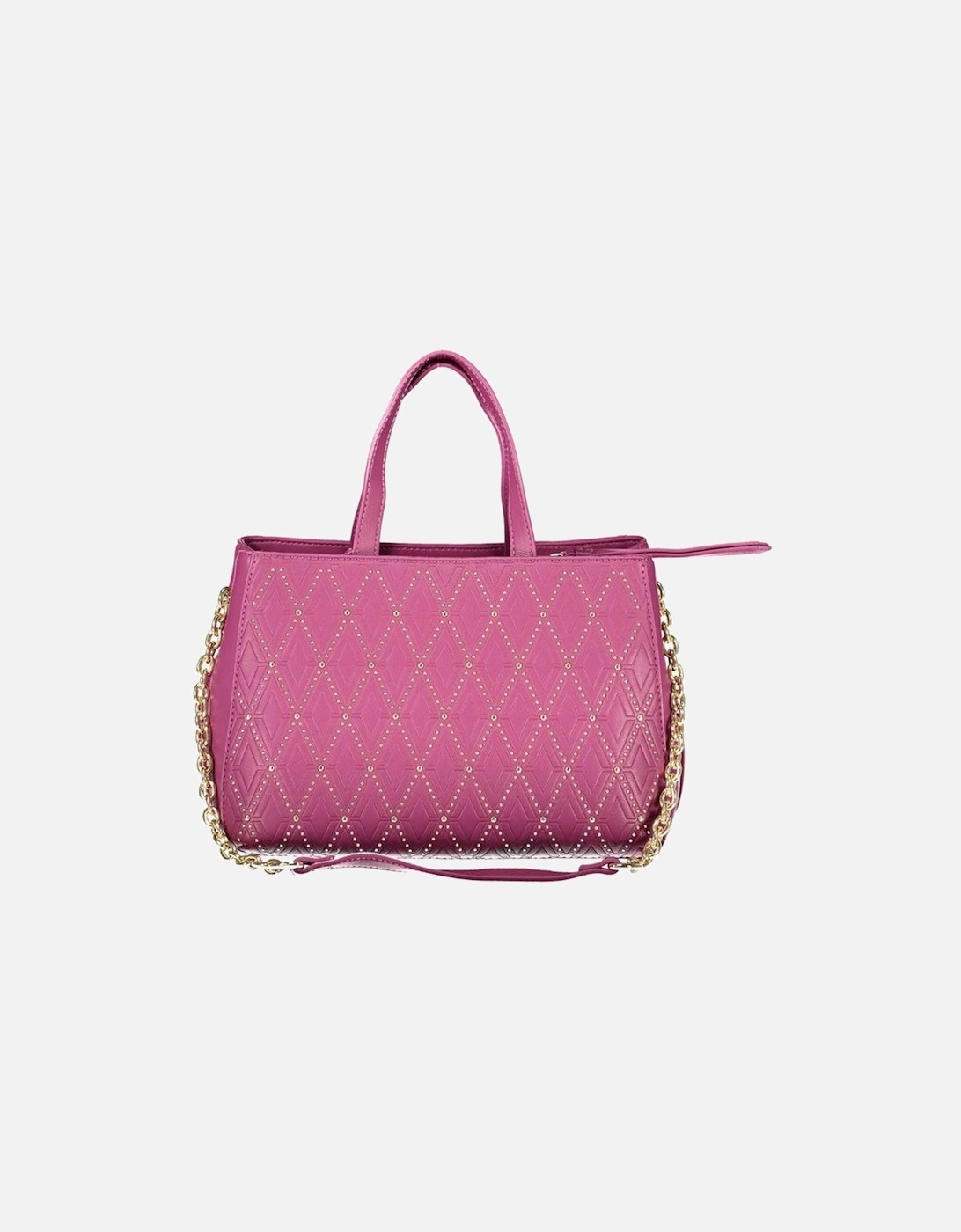 Purple Polyethylene Handbag Women