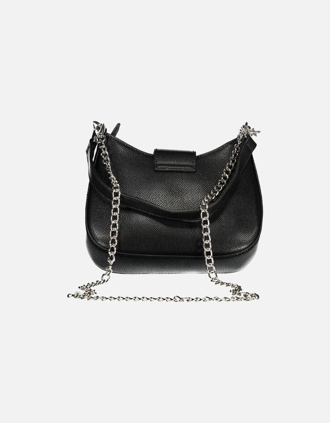 Leather Studded Ankle Boots with Buckle Detailing Women - Black