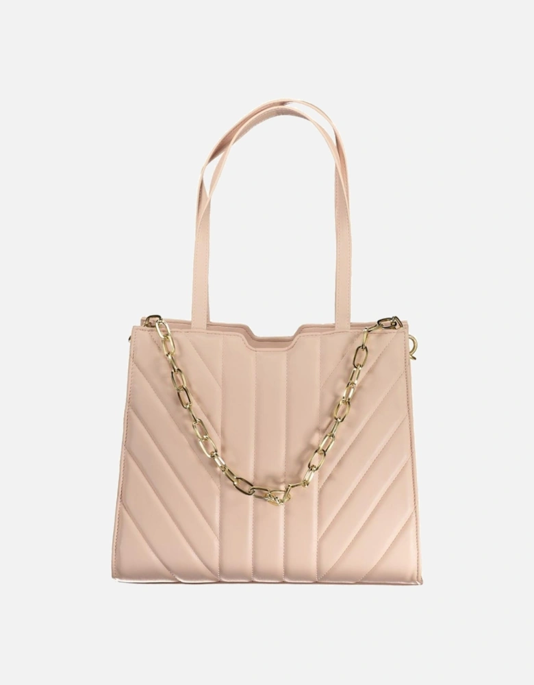 Shoulder Bag with Removable Chain Handle Women - Pink Handbags