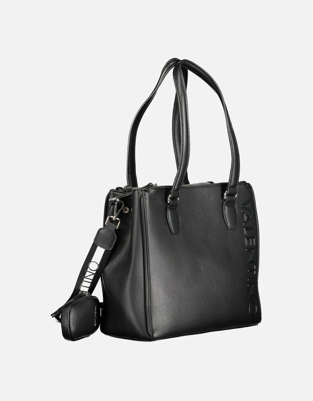 Versatile Shoulder Bag with Multiple Compartments Women - Black
