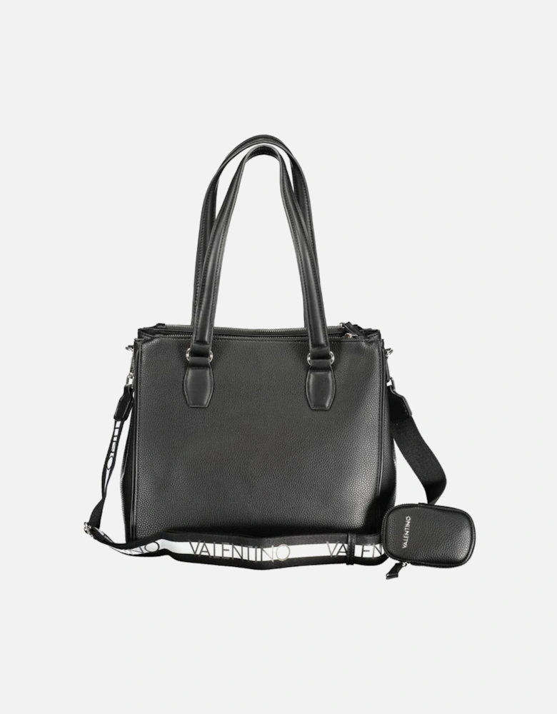 Versatile Shoulder Bag with Multiple Compartments Women - Black