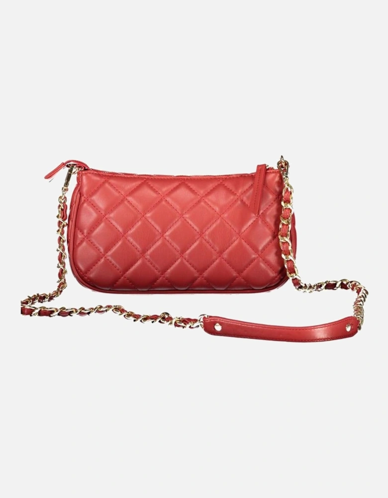 Convertible Bag with Removable Chain Strap Women - Red Handbags