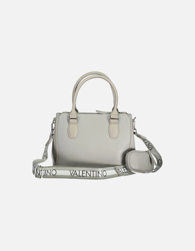 Bag with Double Handles and Removable Shoulder Strap Women - Gray