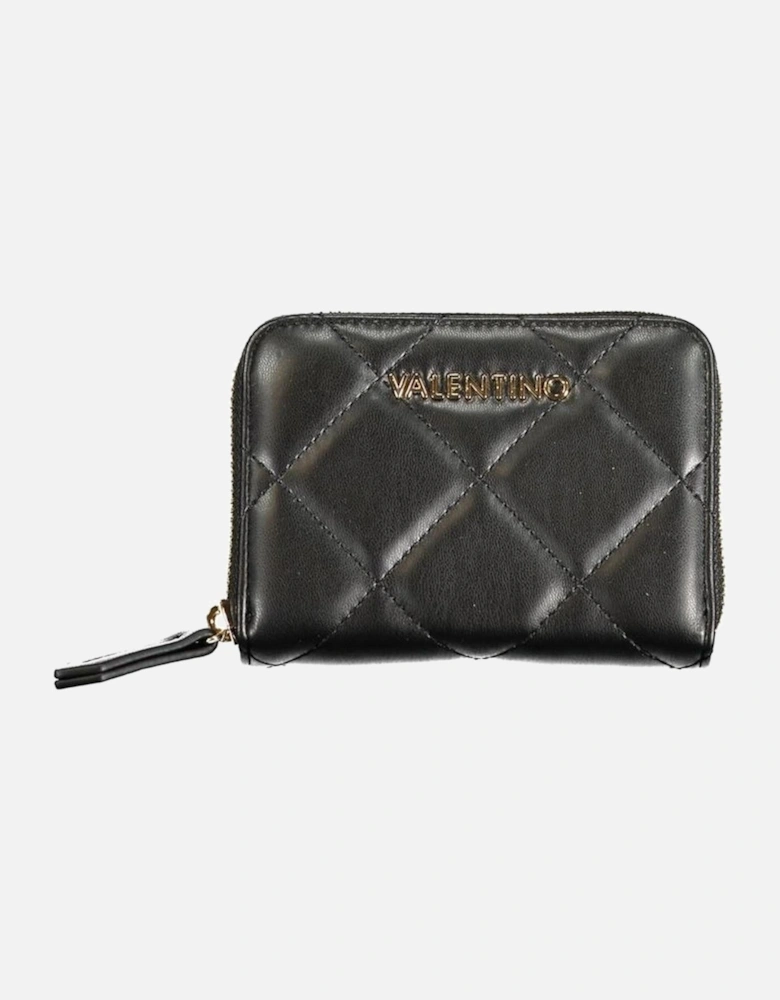 Zip Closure Wallet with Multiple Compartments Women - Black