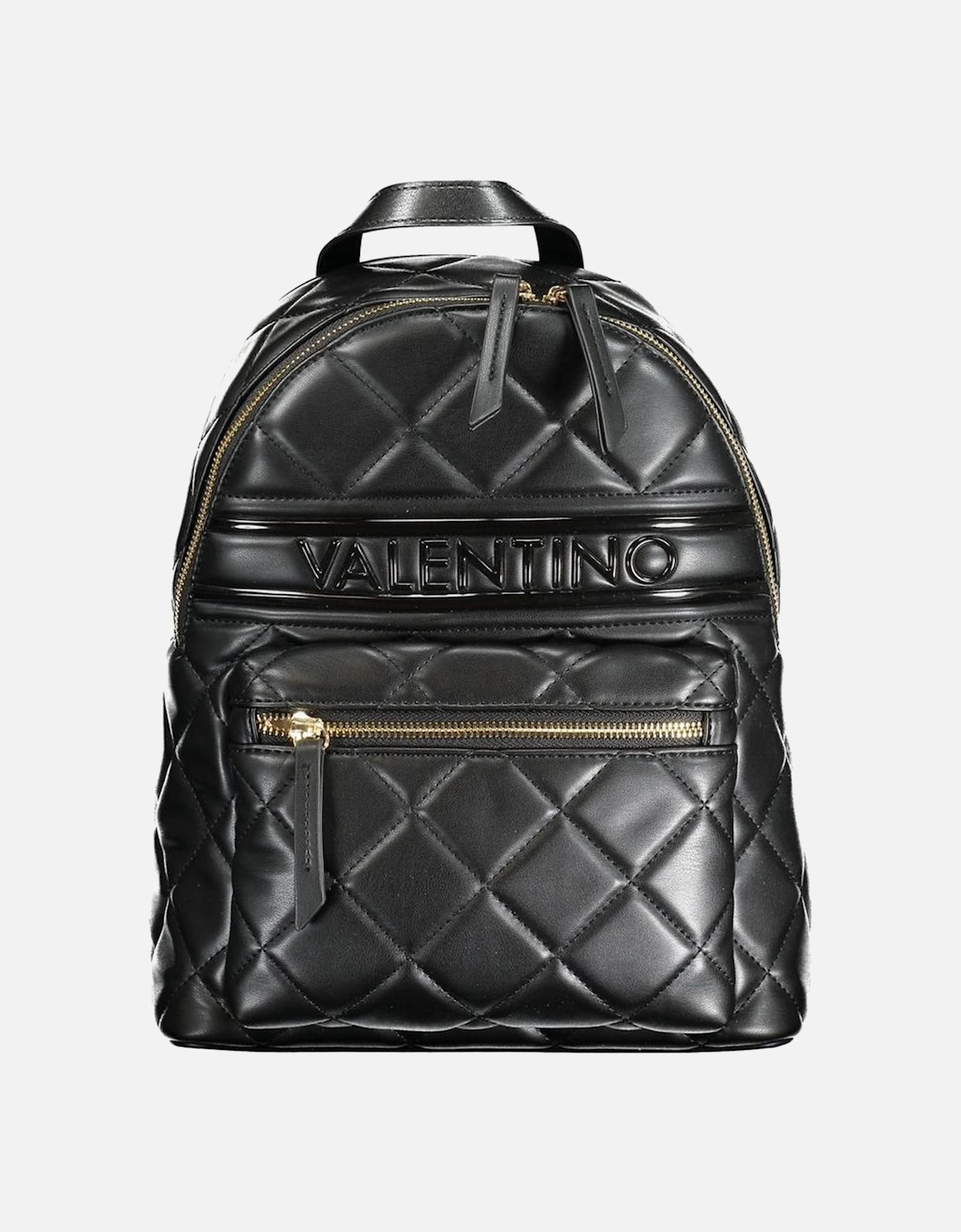 Stylish Backpack with Adjustable Straps and Zip Closure Women - Black, 4 of 3
