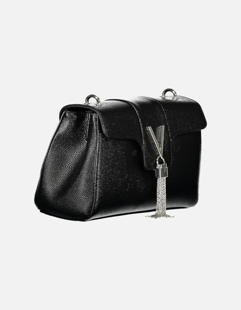 Adjustable Shoulder Bag with Multiple Compartments Women - Black