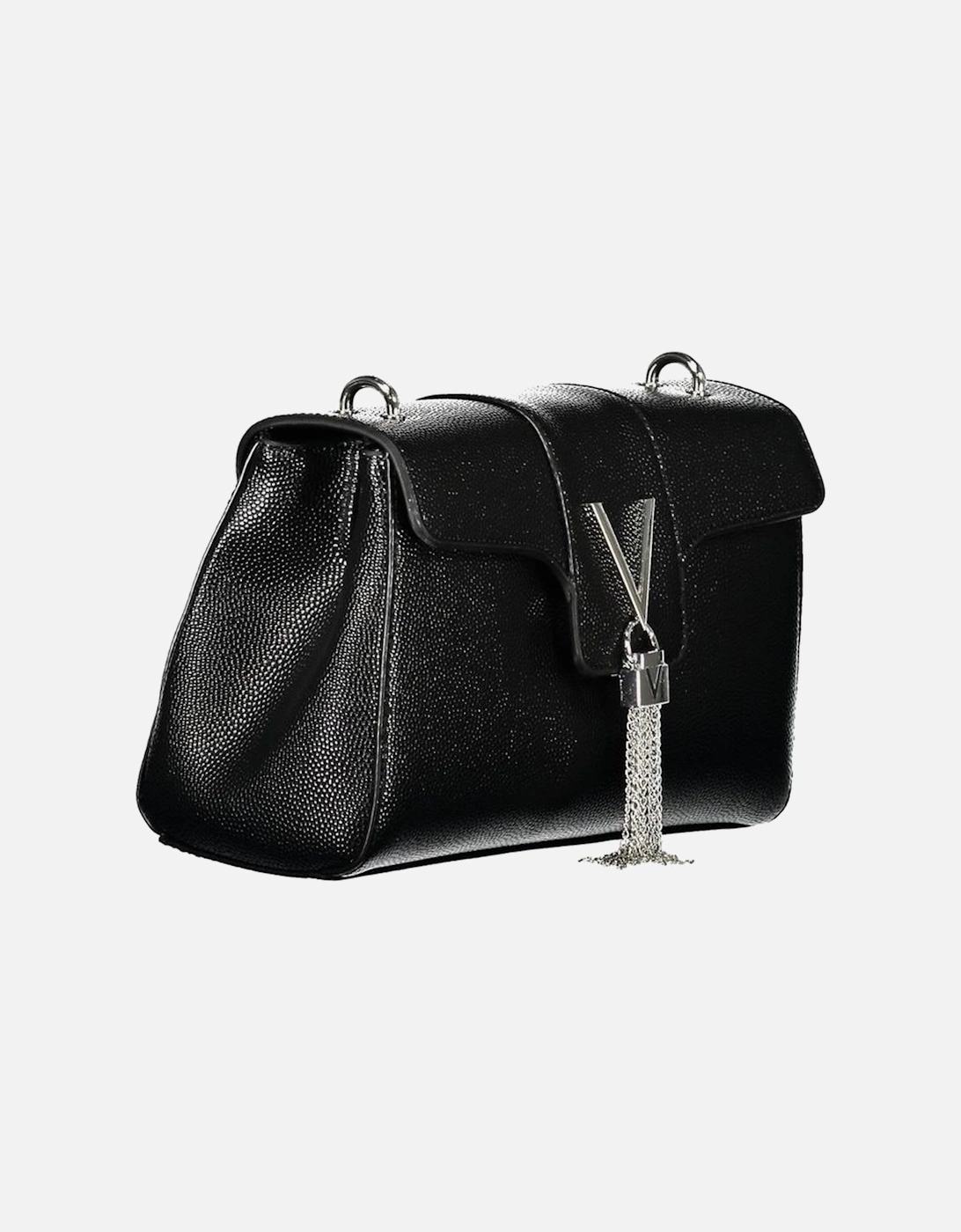 Adjustable Shoulder Bag with Multiple Compartments Women - Black