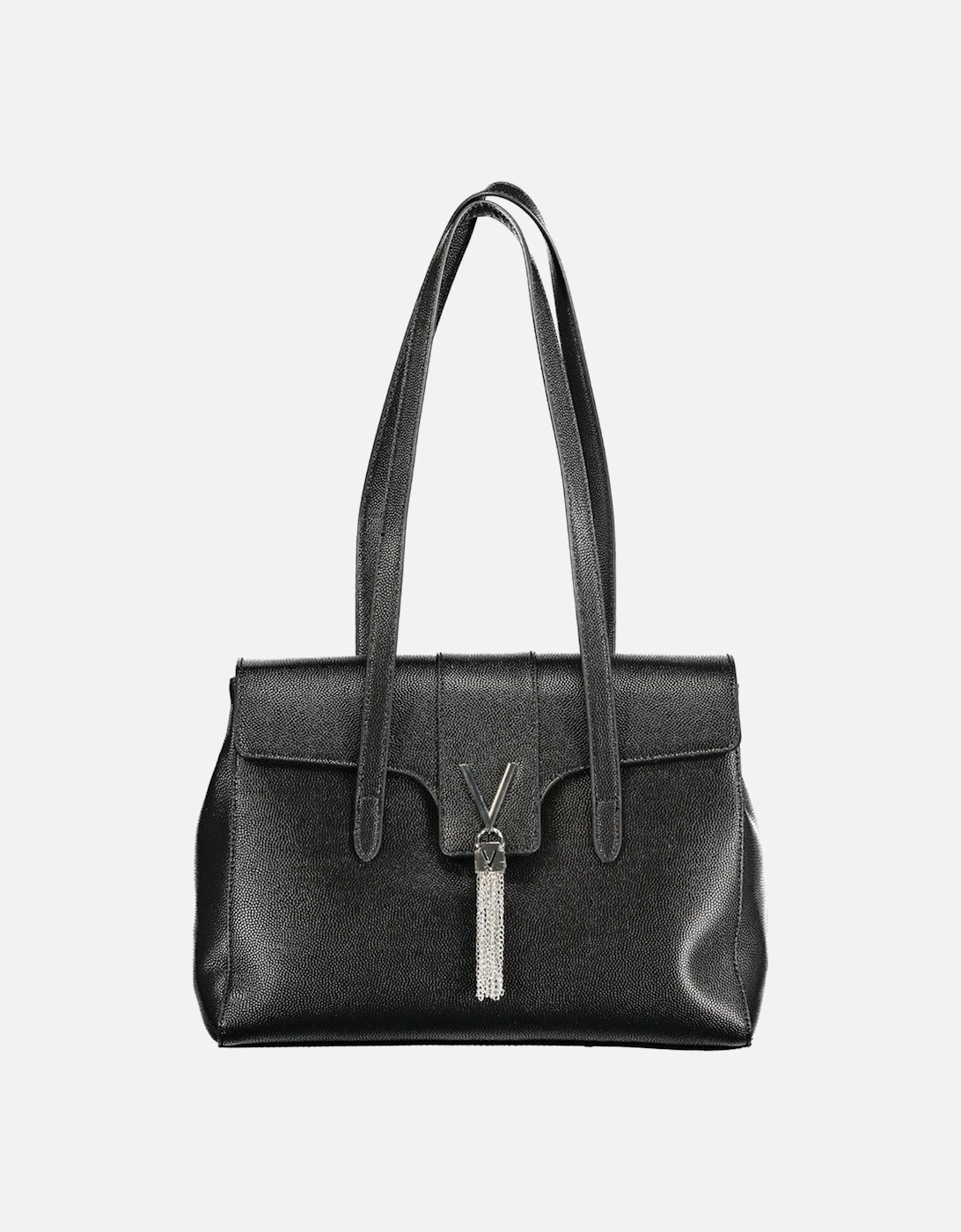 Contrast Detail Shoulder Bag with Multiple Compartments Women - Black, 4 of 3