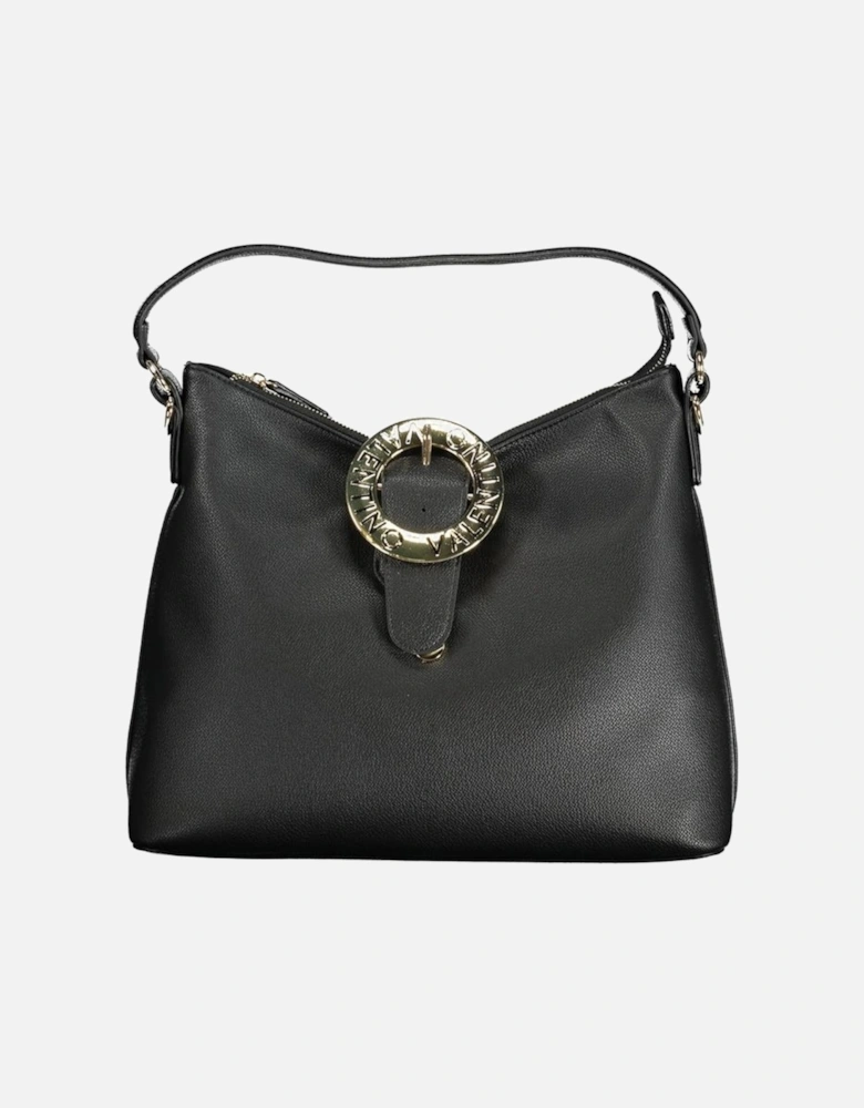 Designer Shoulder Bag with Adjustable Straps Women - Black Handbags