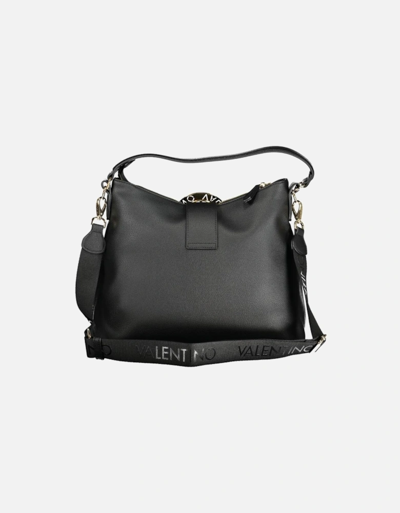 Designer Shoulder Bag with Adjustable Straps Women - Black Handbags