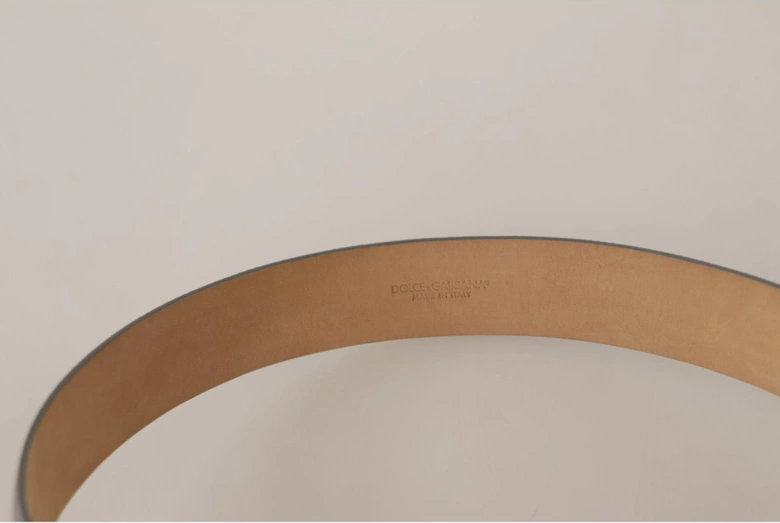 Metallic Leather Belt WMB247 Women - Silver