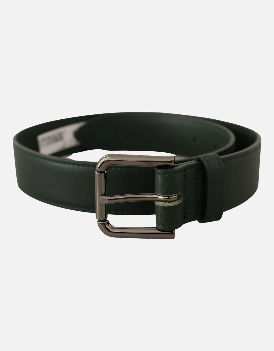 Leather Belt Dark Green Women, 7 of 6