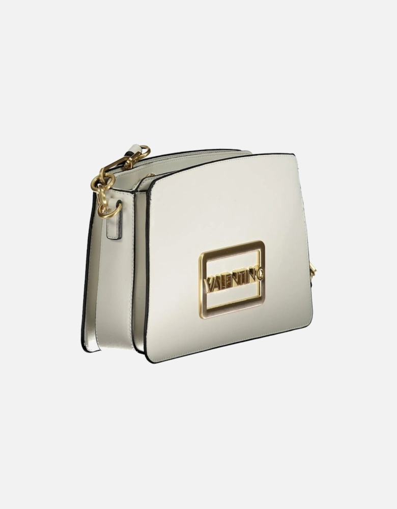 Convertible Shoulder Bag with Multiple Compartments Women - White