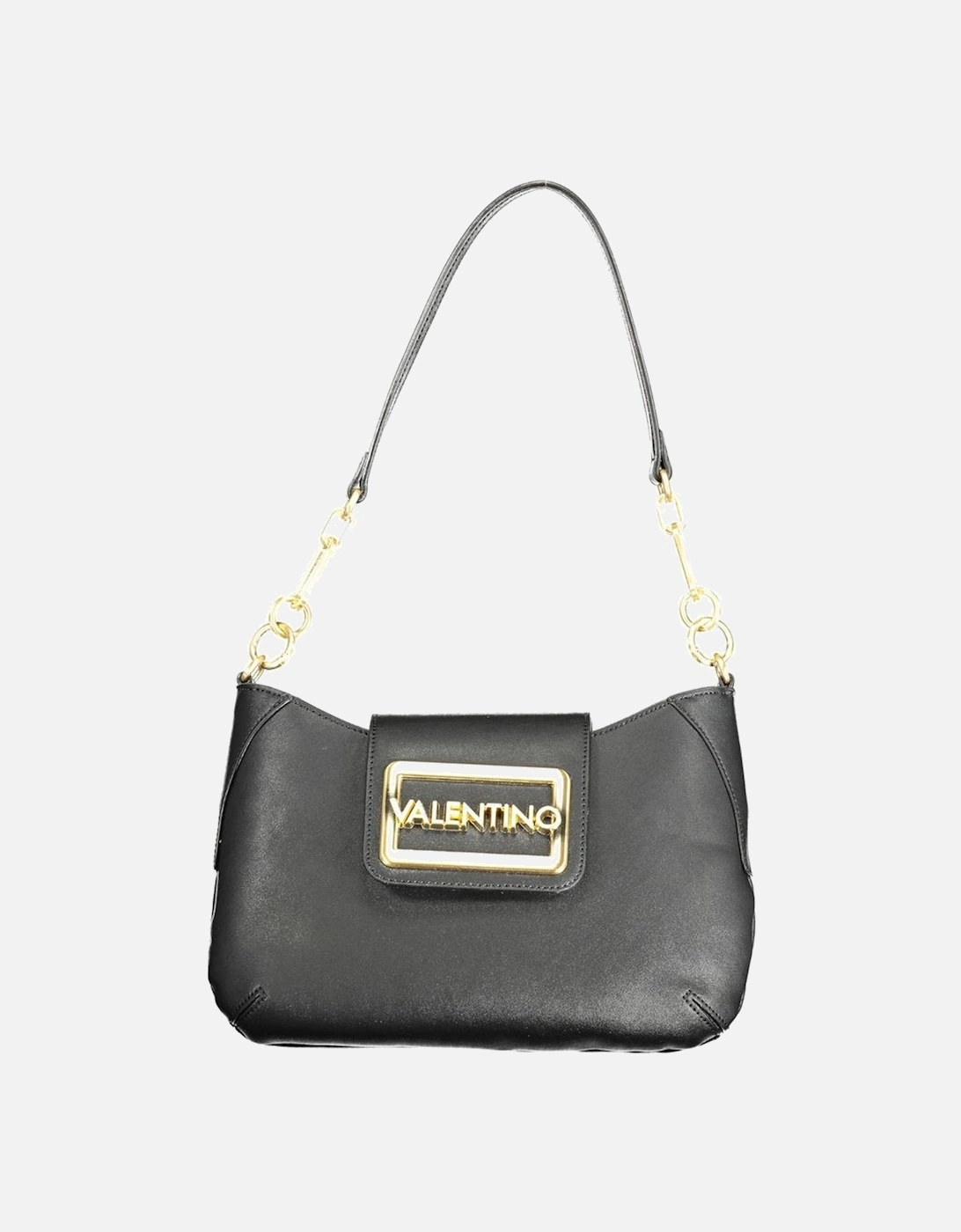 Convertible Shoulder Bag with Contrast Details and Logo Women - Black, 4 of 3