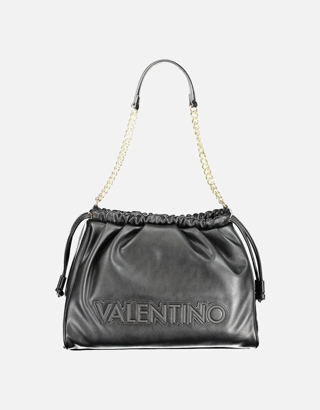 Chain Shoulder Bag with Adjustable Strap Women - Black Handbags, 4 of 3