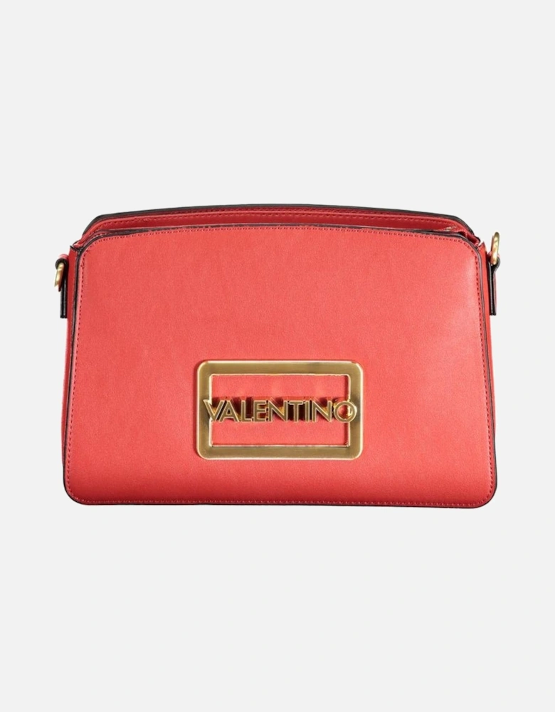 Removable Strap Shoulder Bag with Multiple Compartments Women - Red