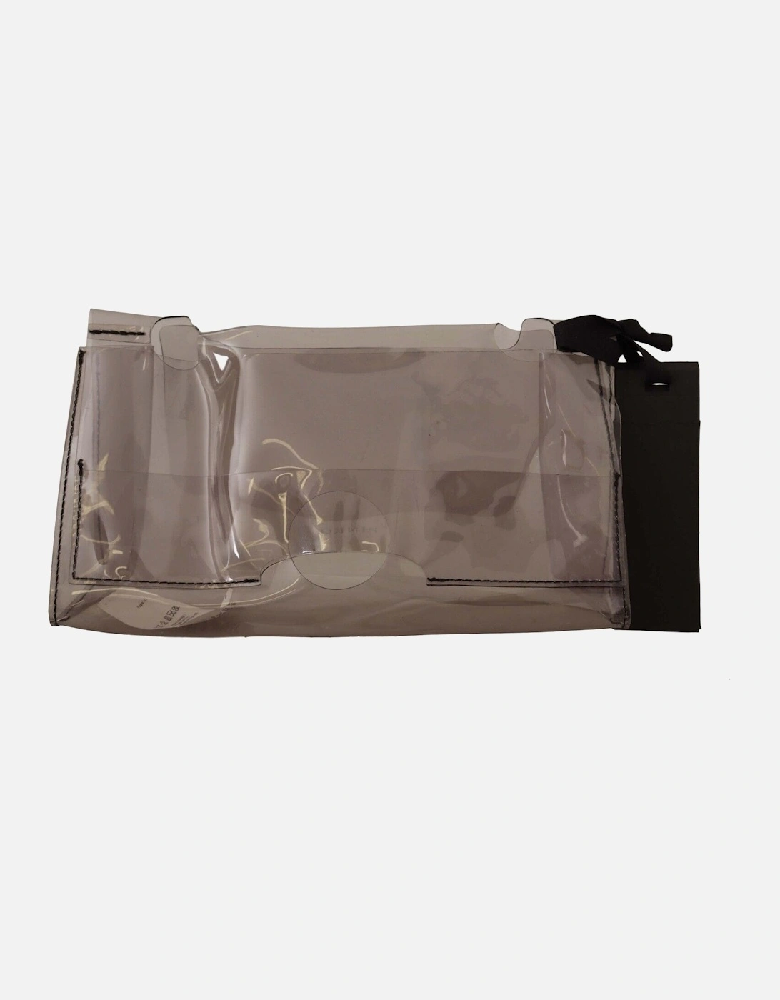 Love Bag Transparent PVC Clutch Women - Black Handbags