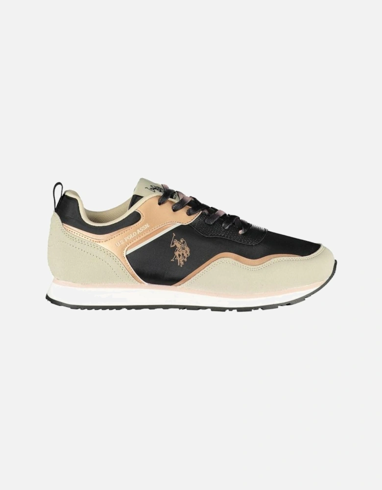 Contrast Lace Sports Footwear with Print and Logo Detailing Women -