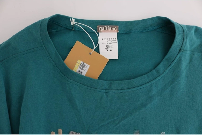 Long Sleeve Casual Tee Graffiti Print Women - Green Sweaters