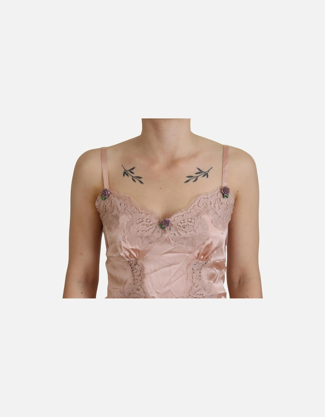 Lace Trim Camisole TSH8066 Women - Pink Sleepwear