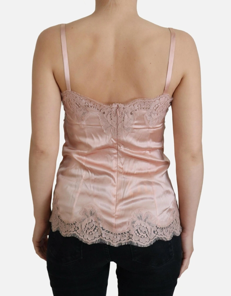 Lace Trim Camisole TSH8066 Women - Pink Sleepwear