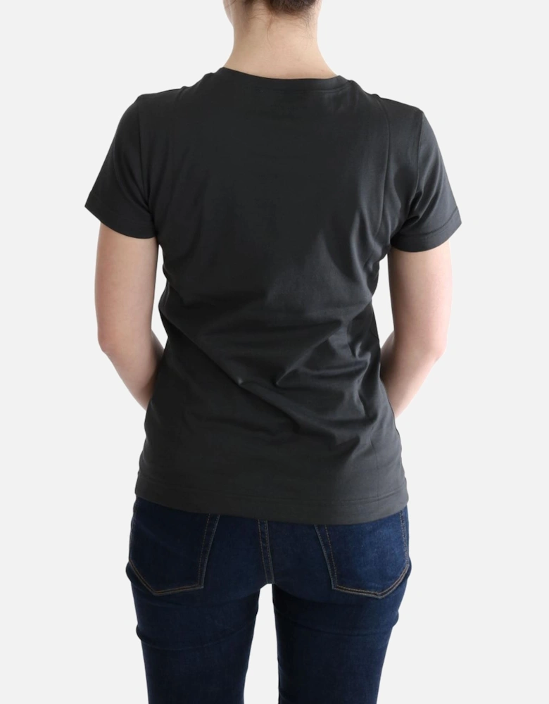 2017 Holiday Tee Short Sleeve Crew Neck Women - Gray T-Shirts