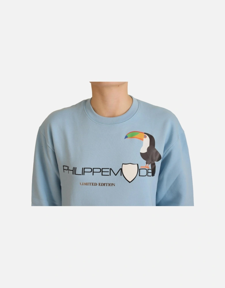 Toucan Sweatshirt Limited Edition Women - Light Blue Sweaters