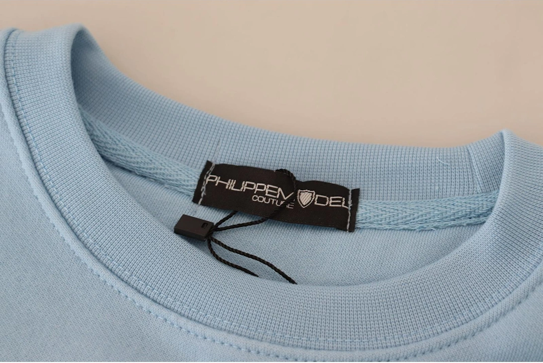 Crew Neck Sweatshirt Limited Edition Women - Light Blue Sweaters