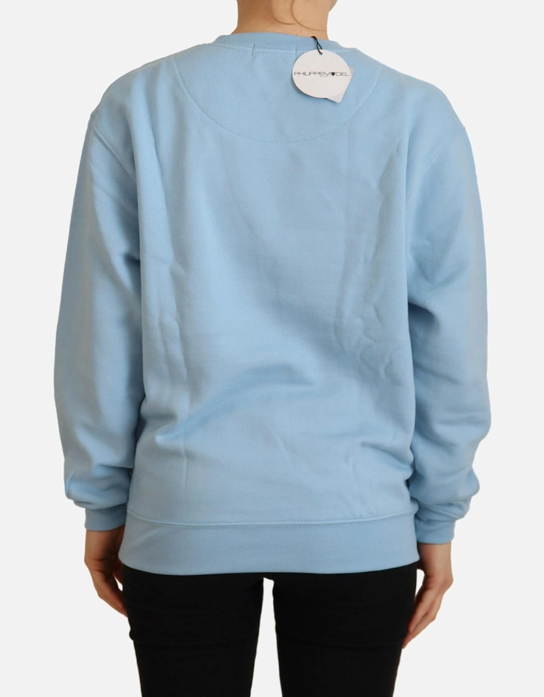 Crew Neck Sweatshirt Limited Edition Women - Light Blue Sweaters